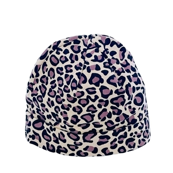 NWOT Animal Print Soft Cotton Baby Kids Beanie Hat - Picture 1 of 1
